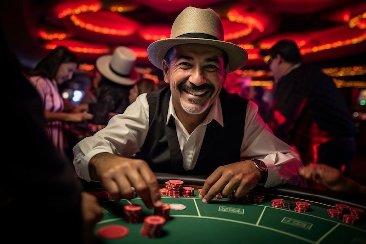naga win11.com Play'n GO blackjack table stream on mobile showing live croupier and betting interface